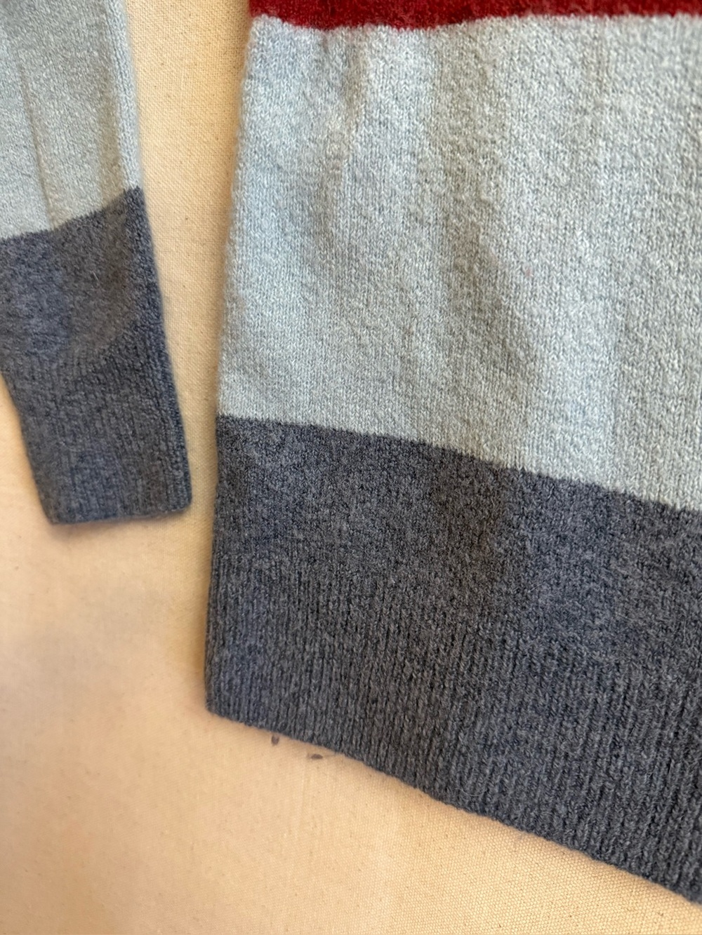 Madewell Sweater Women’s Small Crofton Striped Pullover Wool Alpaca Blend - Picture 4 of 13
